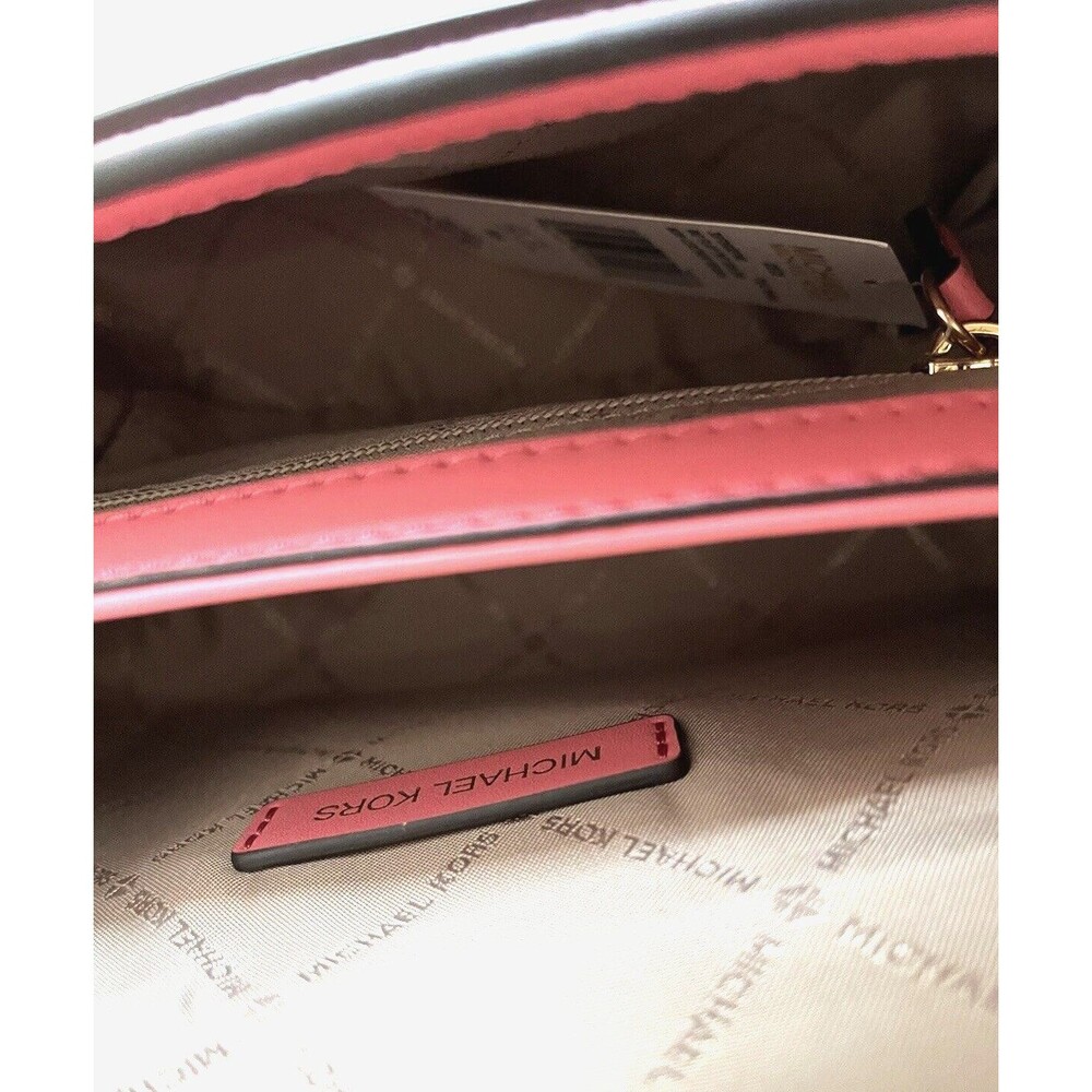 New Michael Kors Cece Medium Flap Shoulder Bag Tea Rose - Picture 6 of 7
